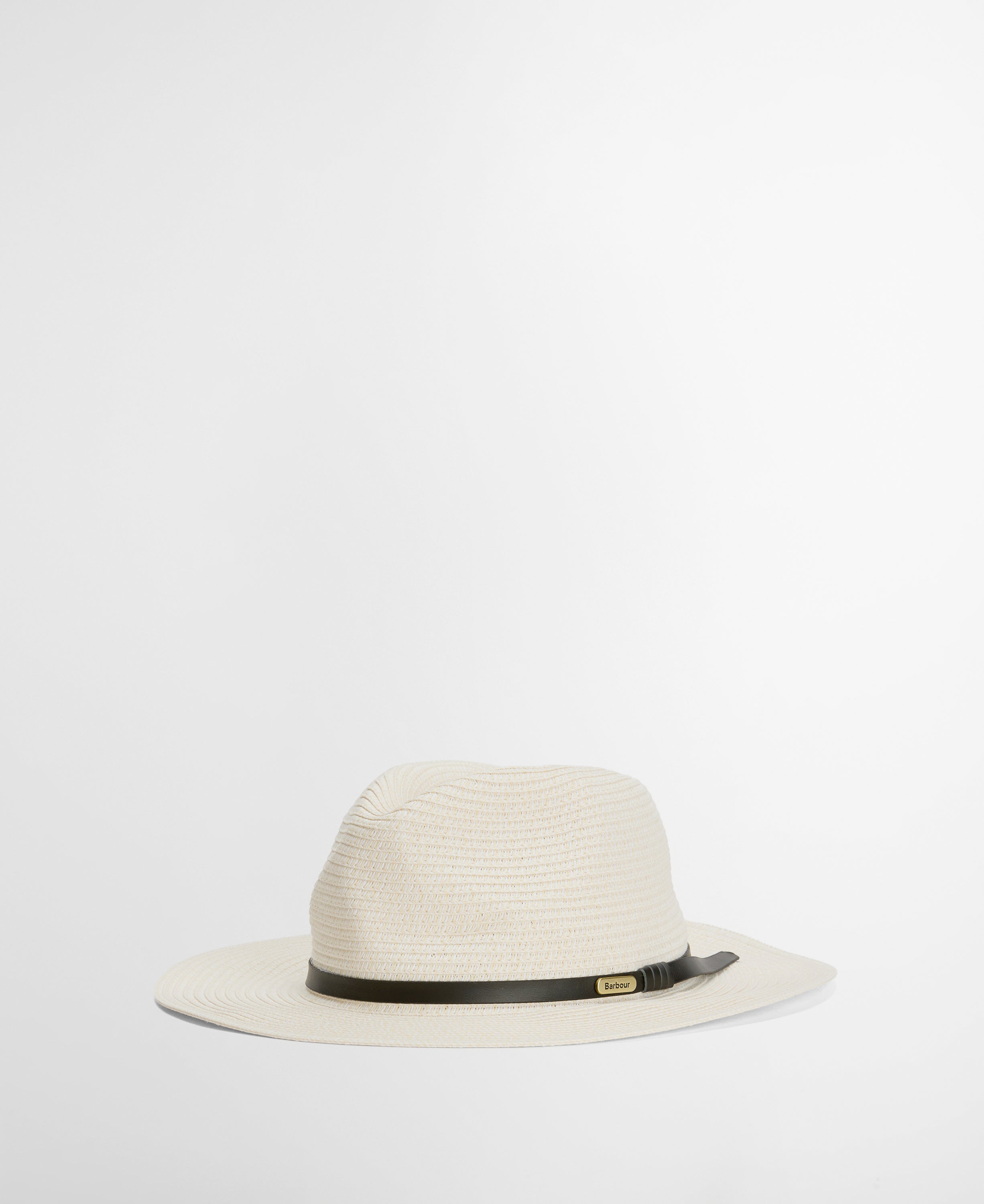 Barbour Ecru Evelyn Braid Trilby Hat #Colour_Ecru