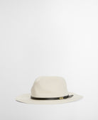 Barbour Ecru Evelyn Braid Trilby Hat #Colour_Ecru