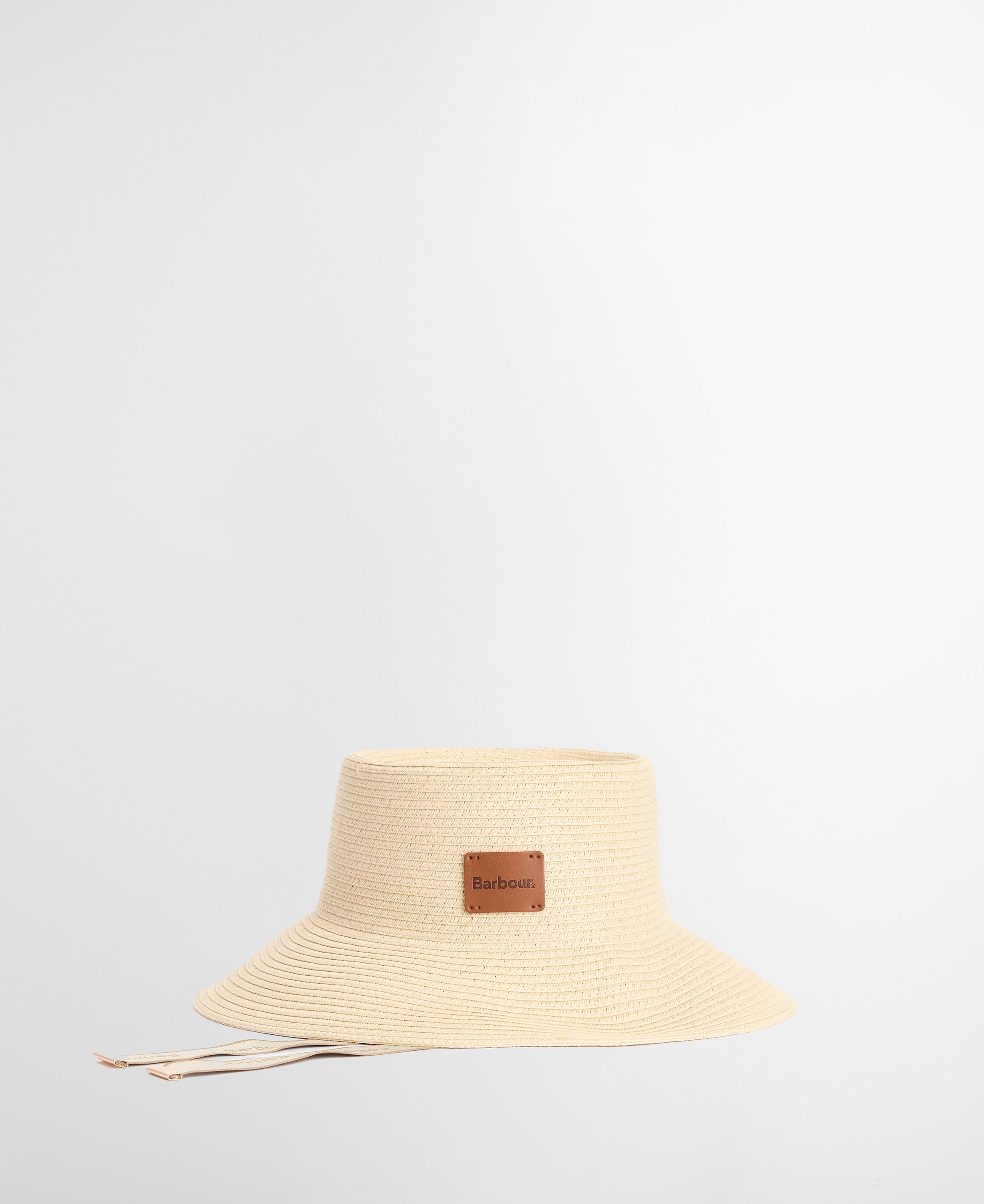 Barbour Natural Polly Braid Bucket Hat #Colour_Natural
