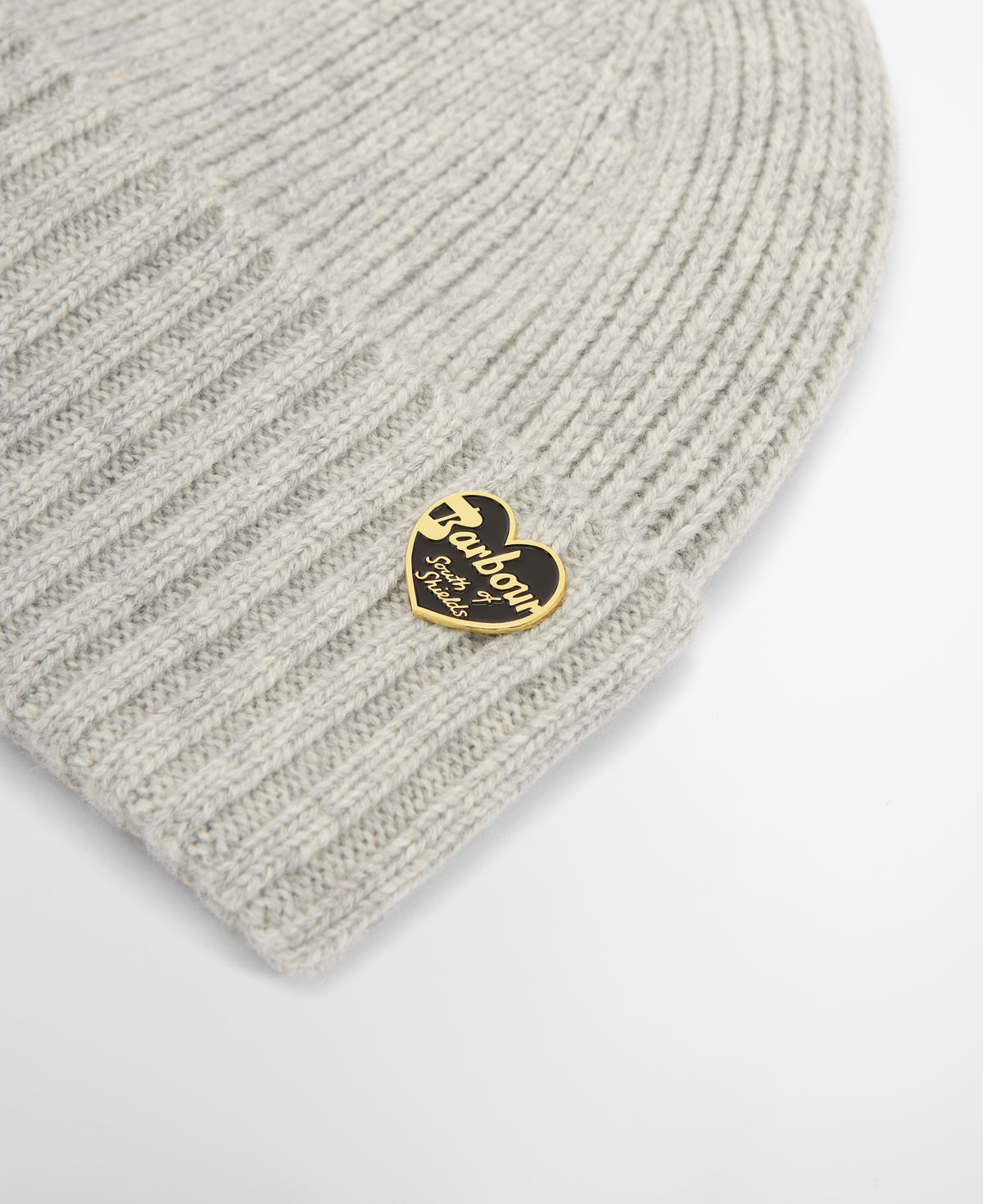 Barbour Annette Knitted Beanie Hat #Colour_Winter Linen