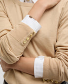 Barbour Safari Clover Knitted Jumper #Colour_Safari
