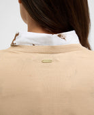 Barbour Safari Clover Knitted Jumper #Colour_Safari