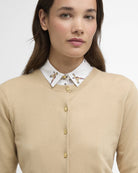 Barbour Safari Wisteria Knitted Cardigan #Colour_Safari