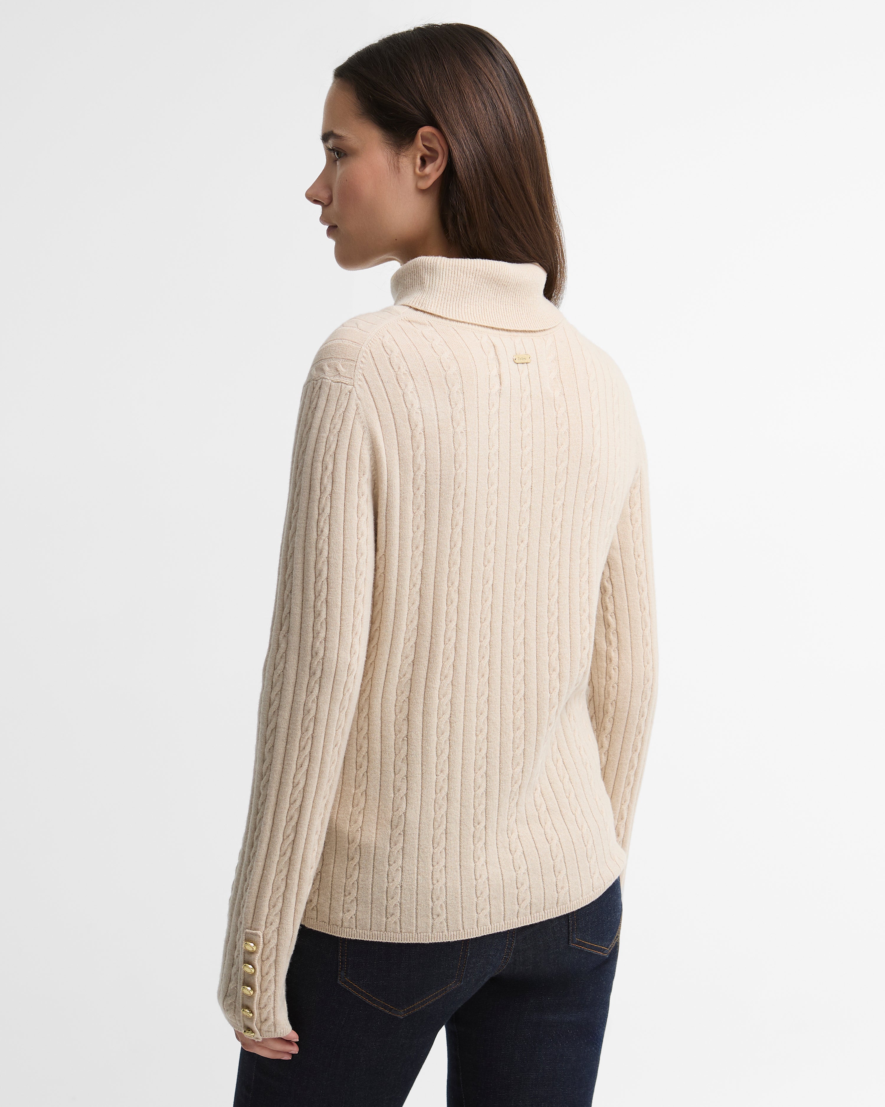 Barbour Georgette Knitted Jumper #Colour_Birch