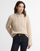 Barbour Joan Knitted Jumper #Colour_Birch