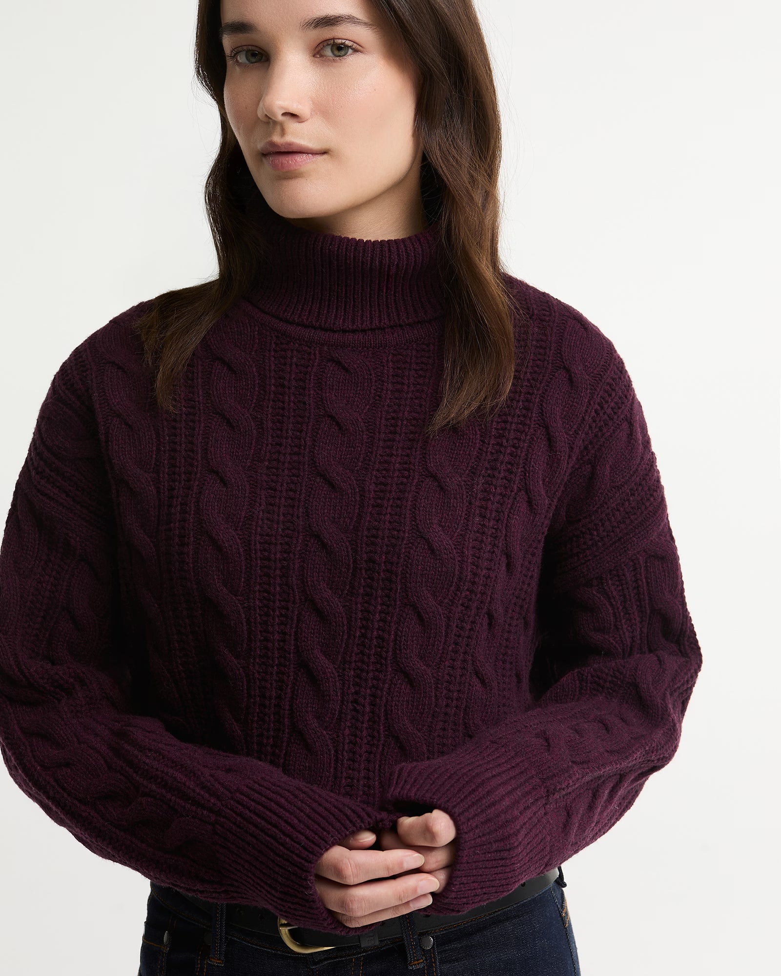 Barbour Agatha Knitted Jumper #Colour_Fig