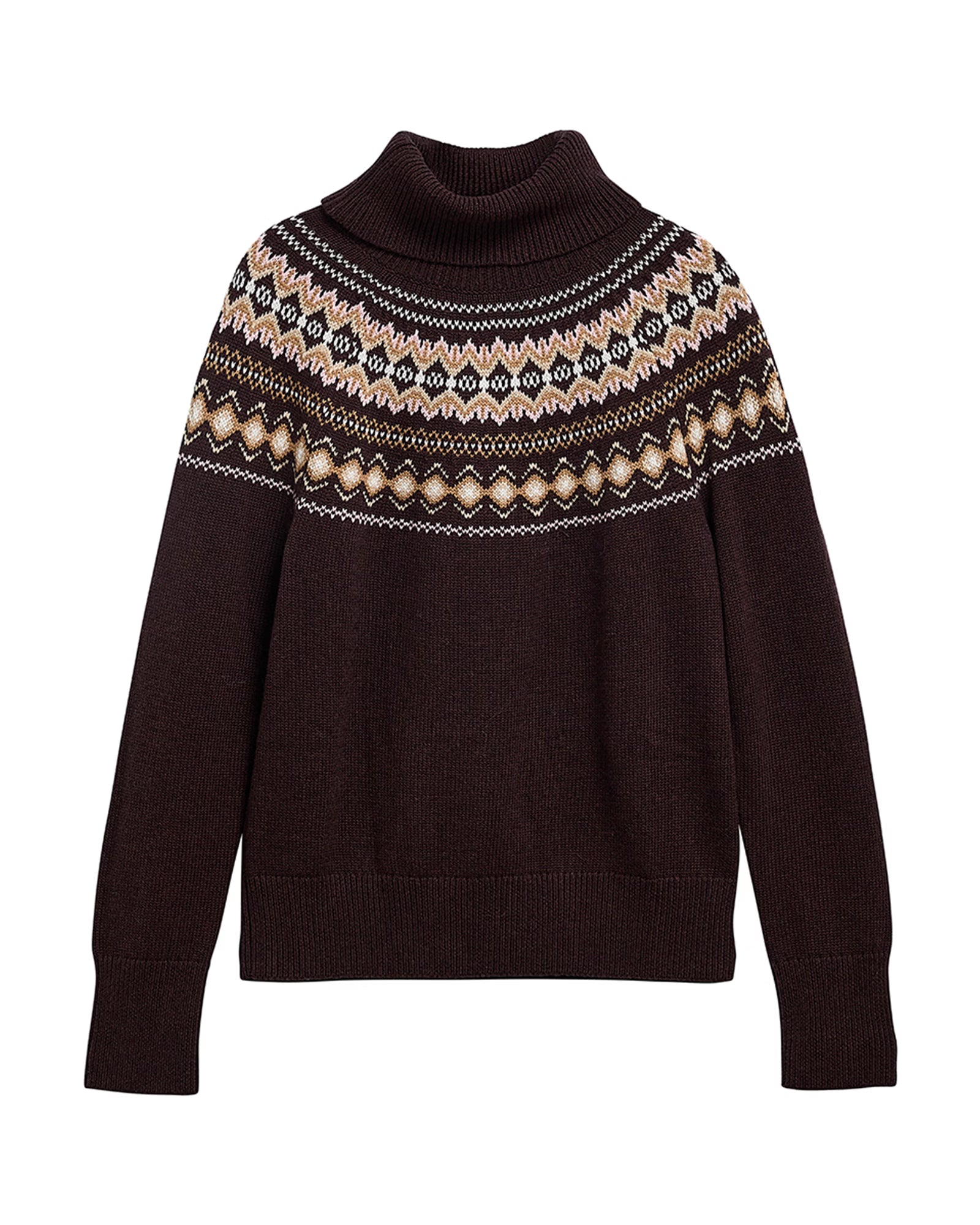 Barbour Darwen Knitted Jumper #Colour_Seal Brown