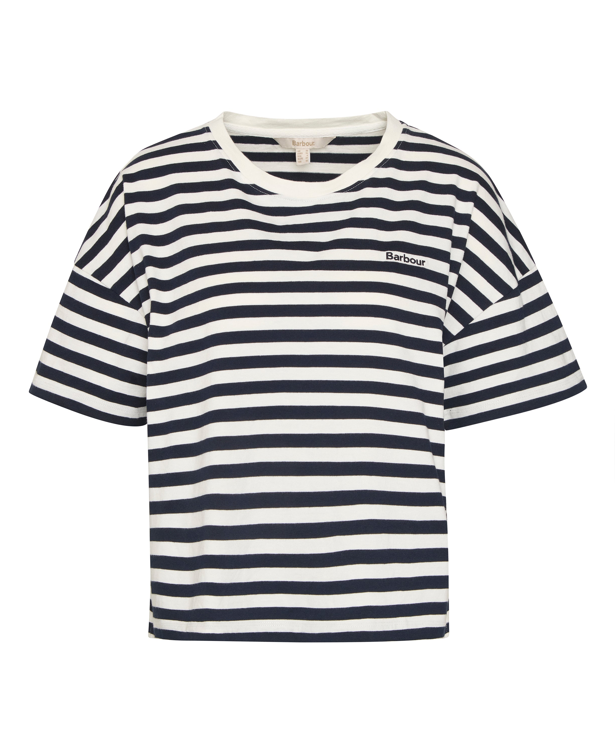 Barbour Navy Stripe Adria Top #Colour_Navy Stripe