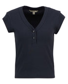 Barbour Dark Navy Verona Top #Colour_Dark Navy