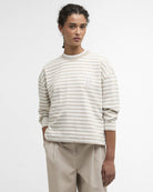 Barbour Mist Stripe Gabby Sweatshirt #Colour_Mist Stripe