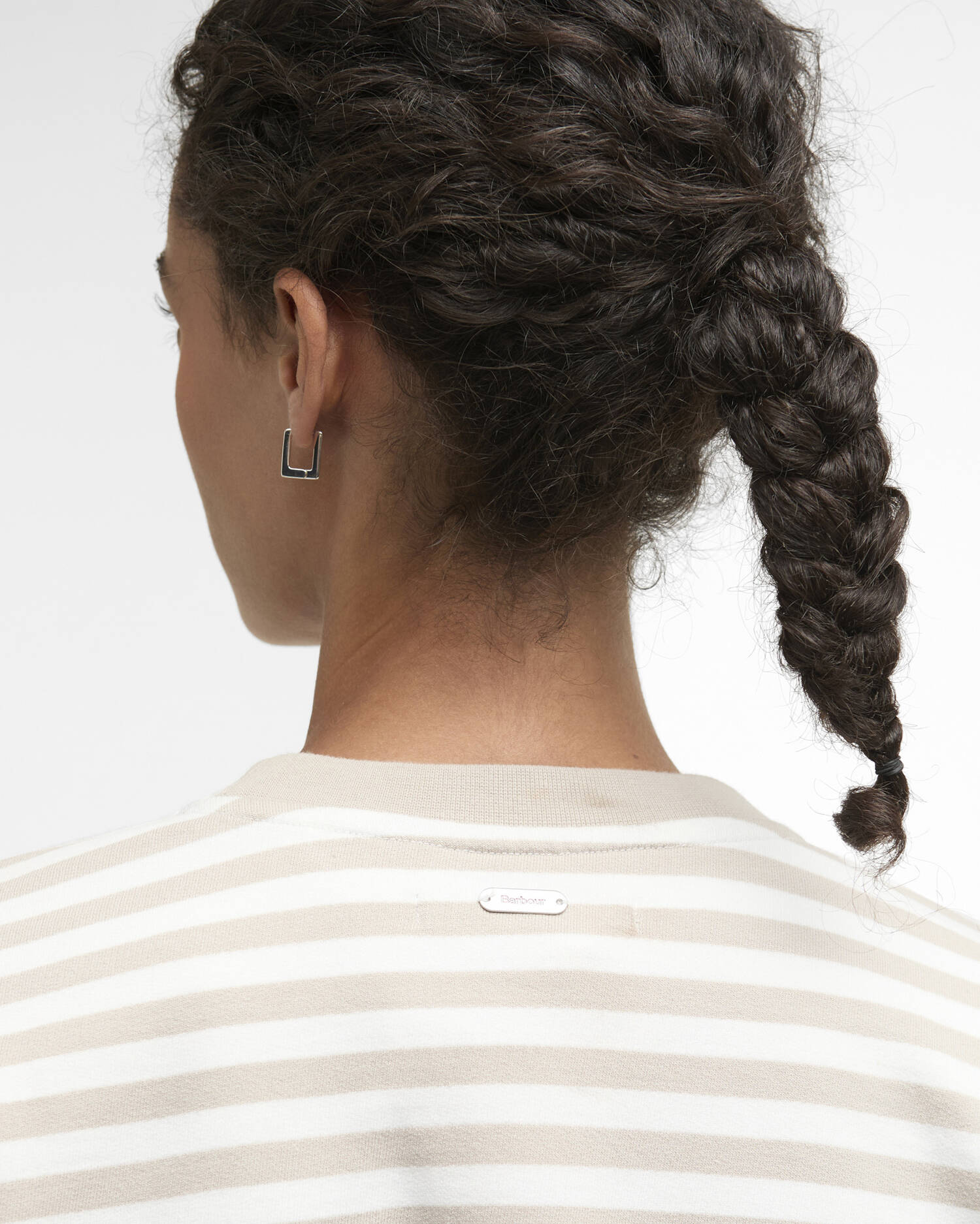 Barbour Mist Stripe Gabby Sweatshirt #Colour_Mist Stripe