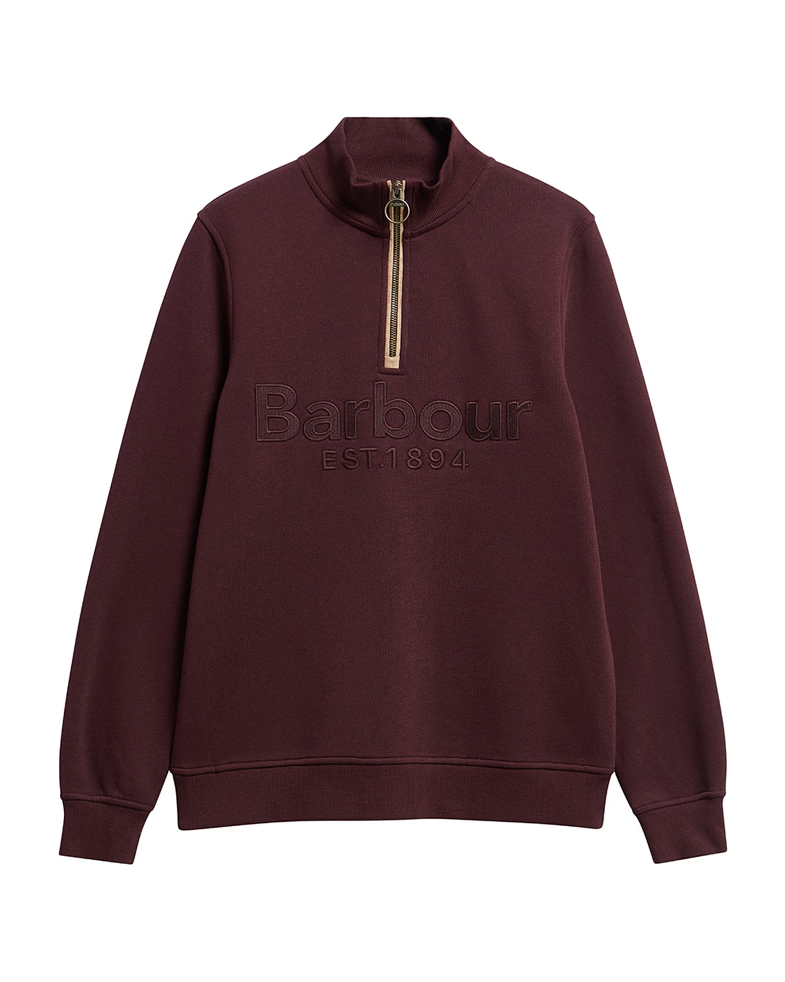 Barbour Cynthia Half Zip Sweatshirt #Colour_Fig