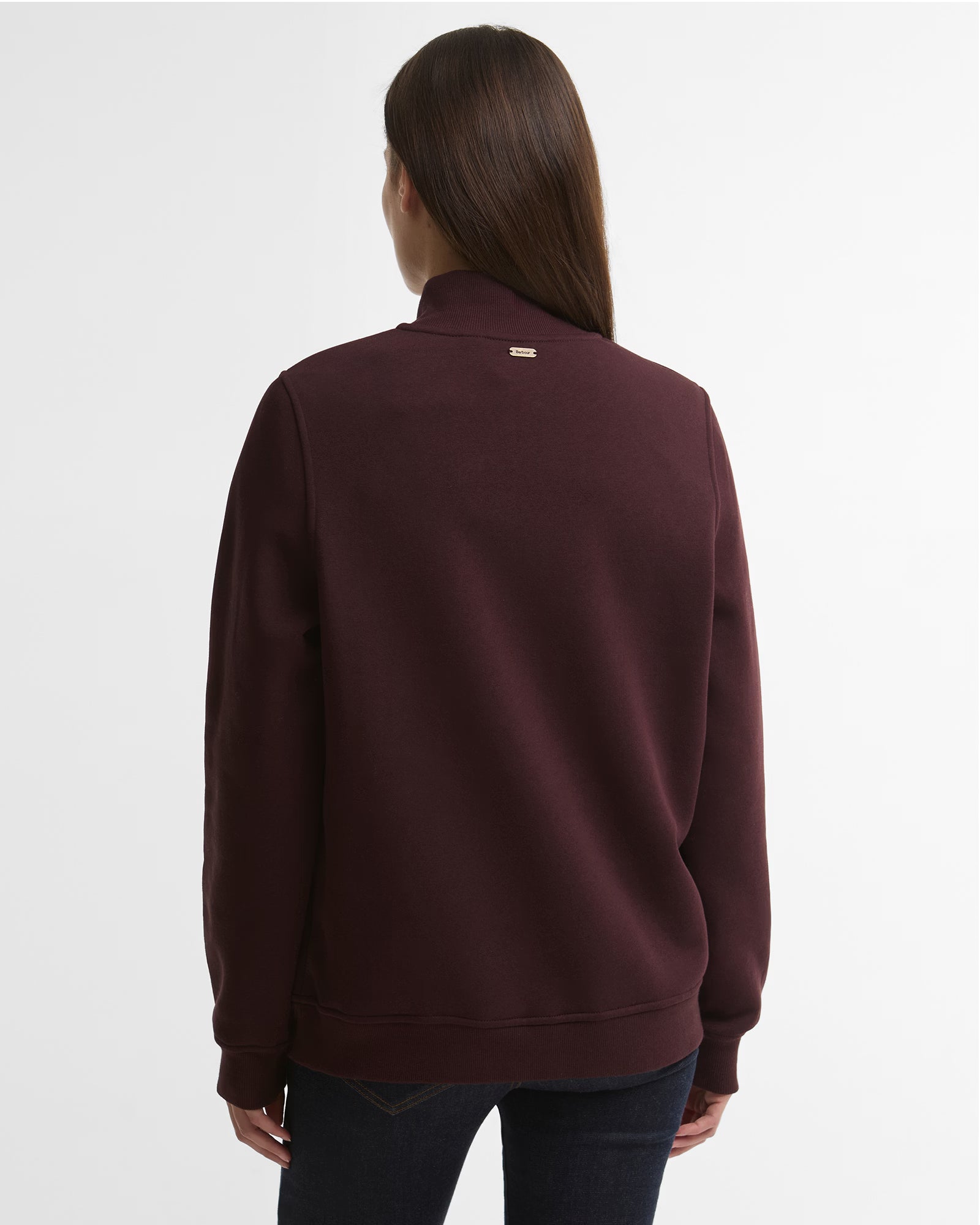 Barbour Cynthia Half Zip Sweatshirt #Colour_Fig