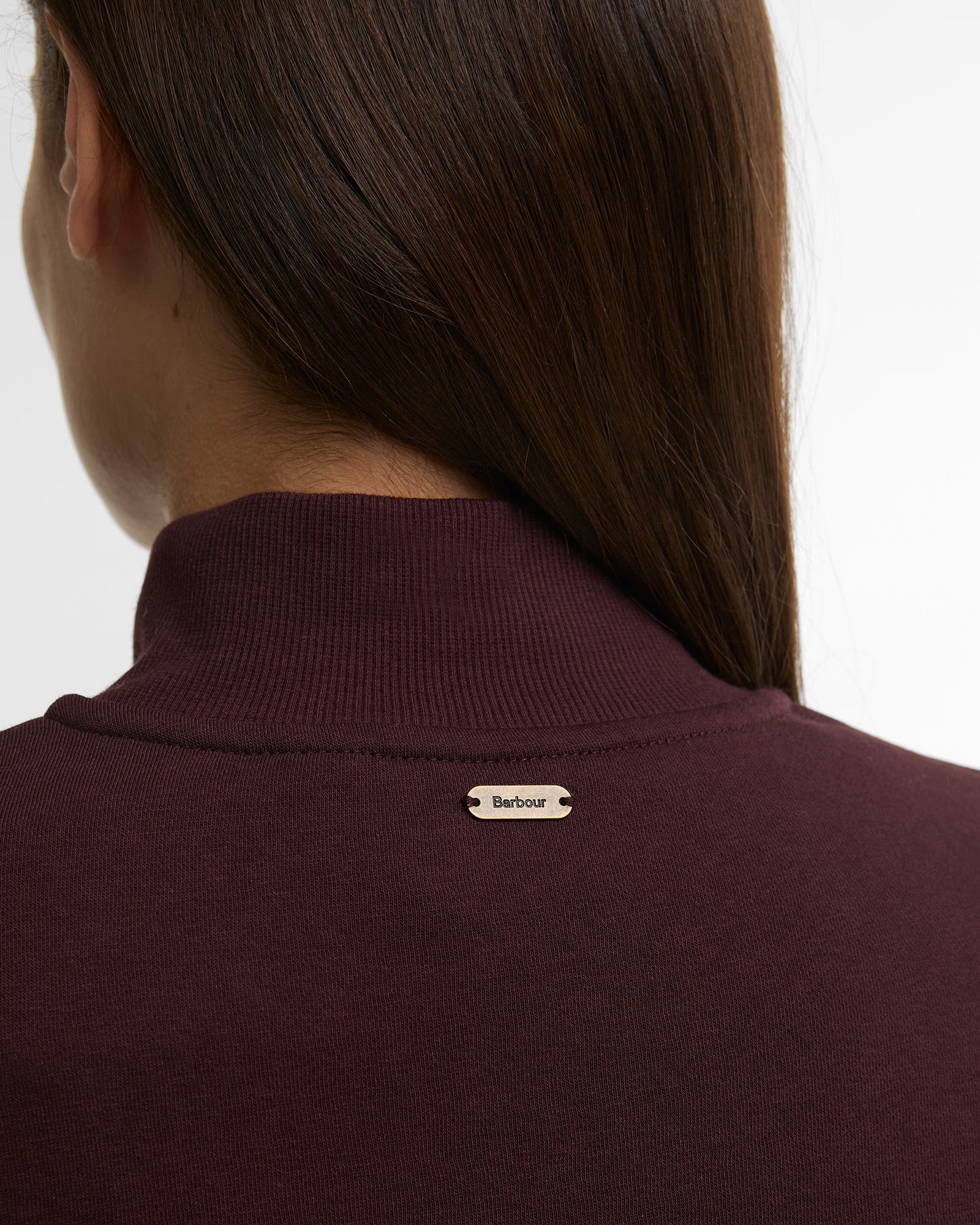 Barbour Cynthia Half Zip Sweatshirt #Colour_Fig