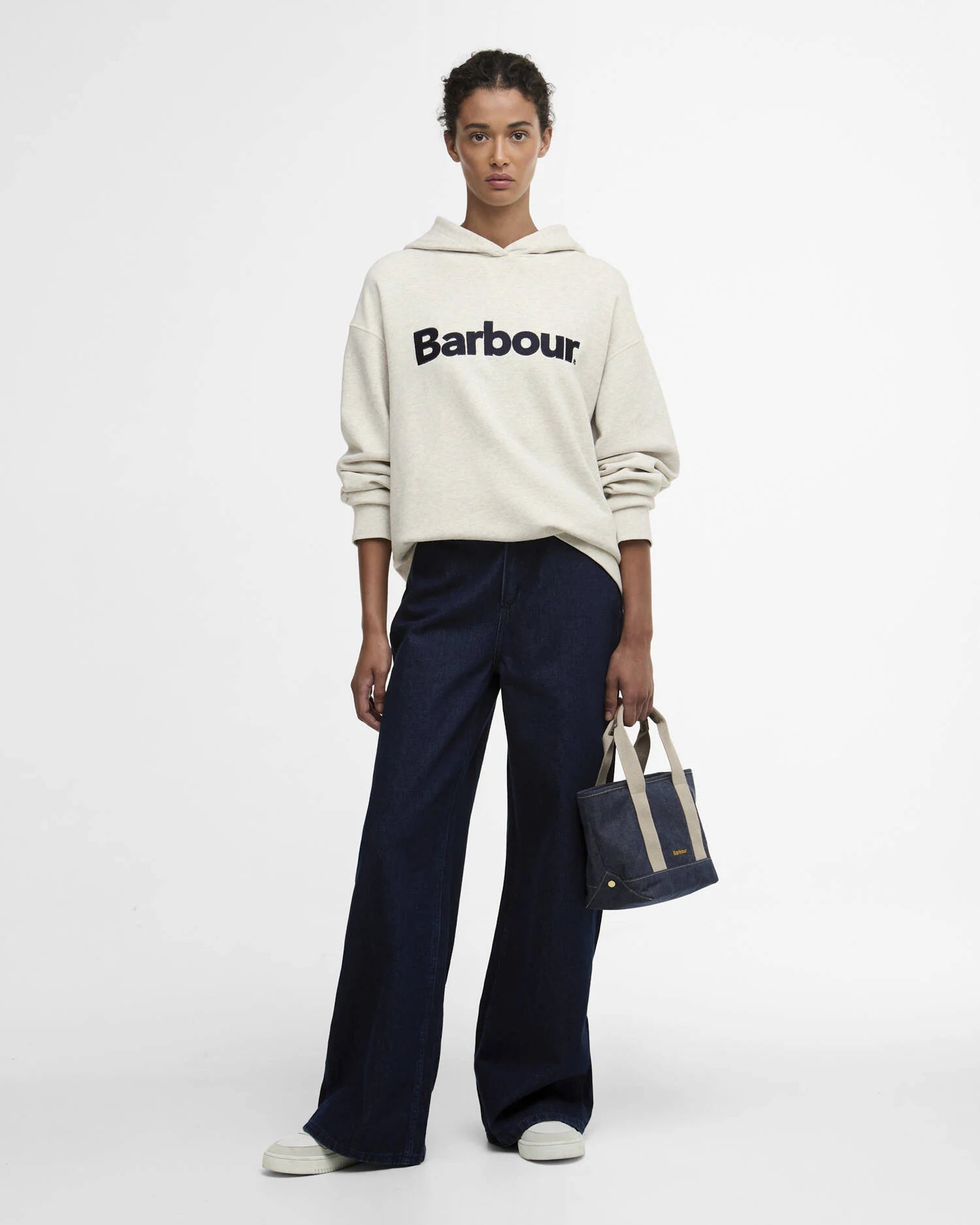 Barbour Cloud Marl Hartland Hoodie #Colour_Cloud Marl