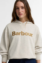 Barbour Hartland Hoodie #Colour_Cloud Marl/Warm Trench
