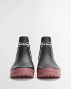 Barbour Navy/Cherry Blossom Mallow Chelsea Welly #Colour_Navy/Cherry Blossom