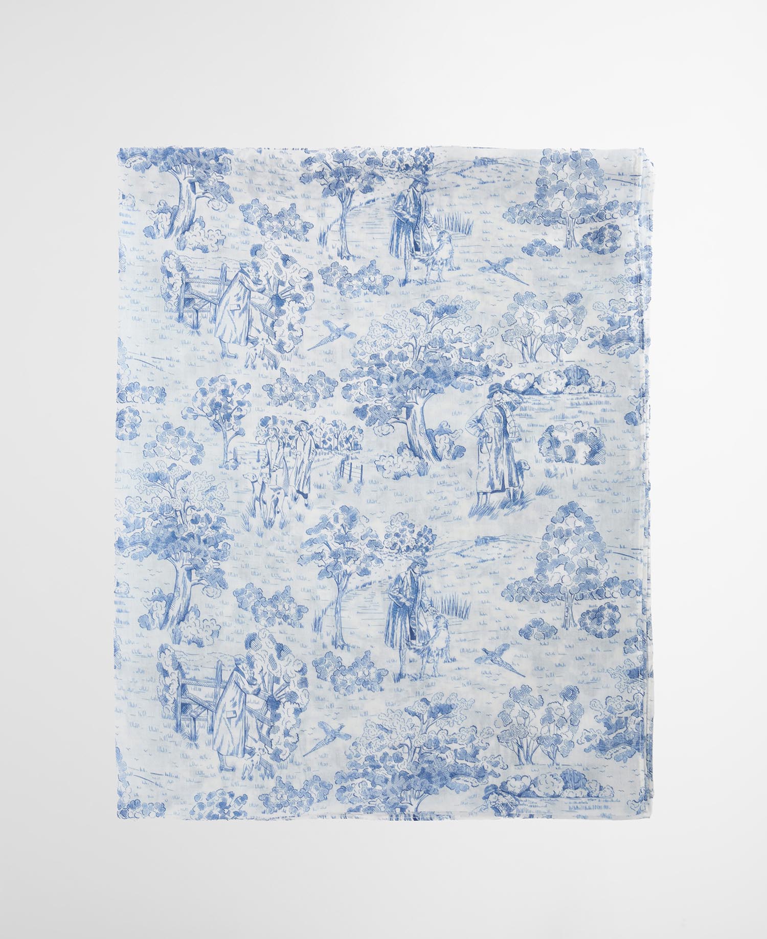 Barbour White Wisteria Scarf #Colour_White