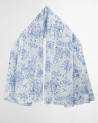 Barbour White Wisteria Scarf #Colour_White