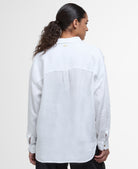 Barbour White/Safari Dress Tartan Hampton Shirt #Colour_White/Safari Dress Tartan