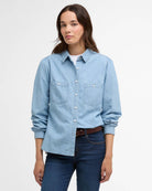 Barbour Chambray Zaria Shirt #Colour_Chambray