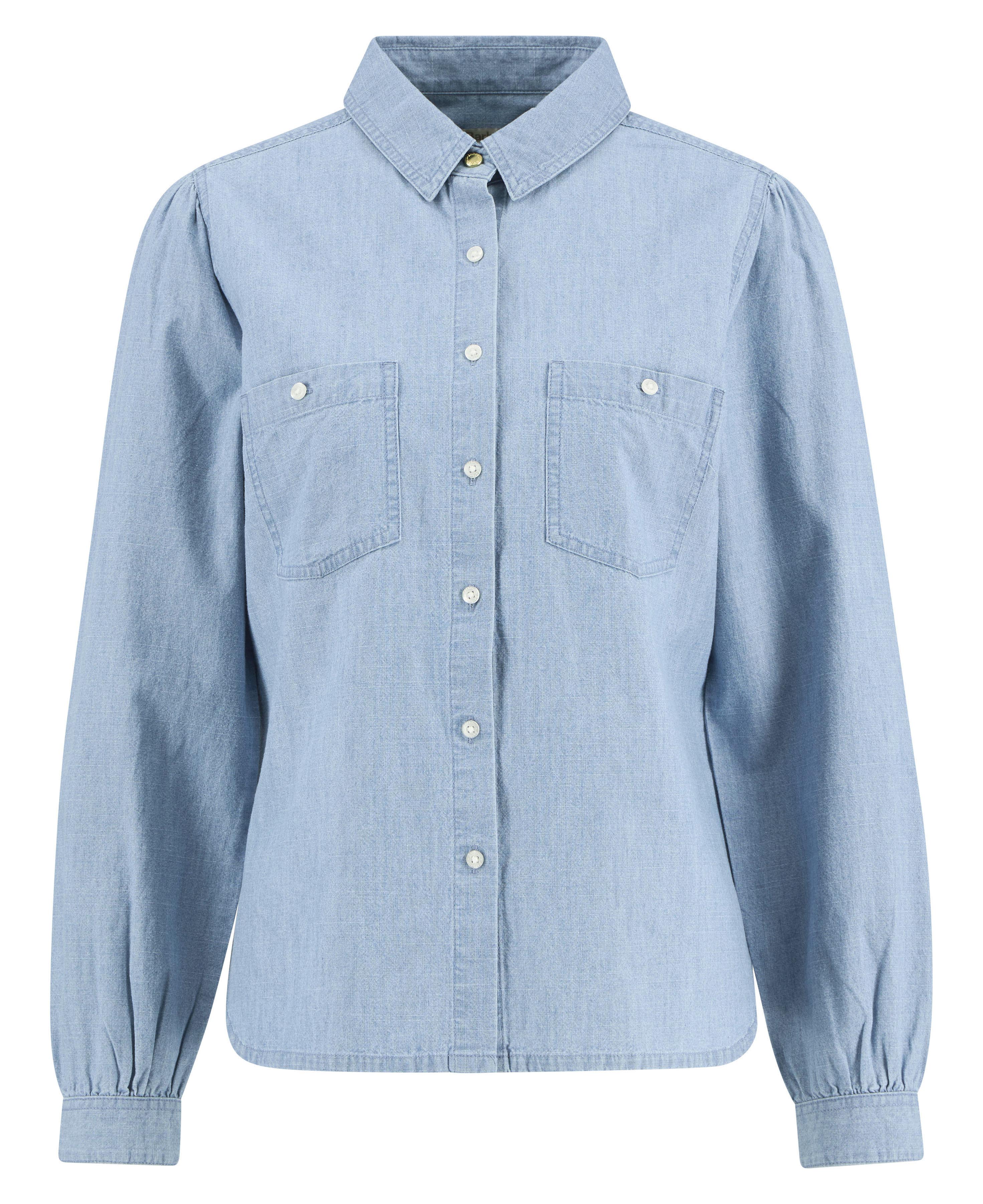 Barbour Chambray Zaria Shirt #Colour_Chambray