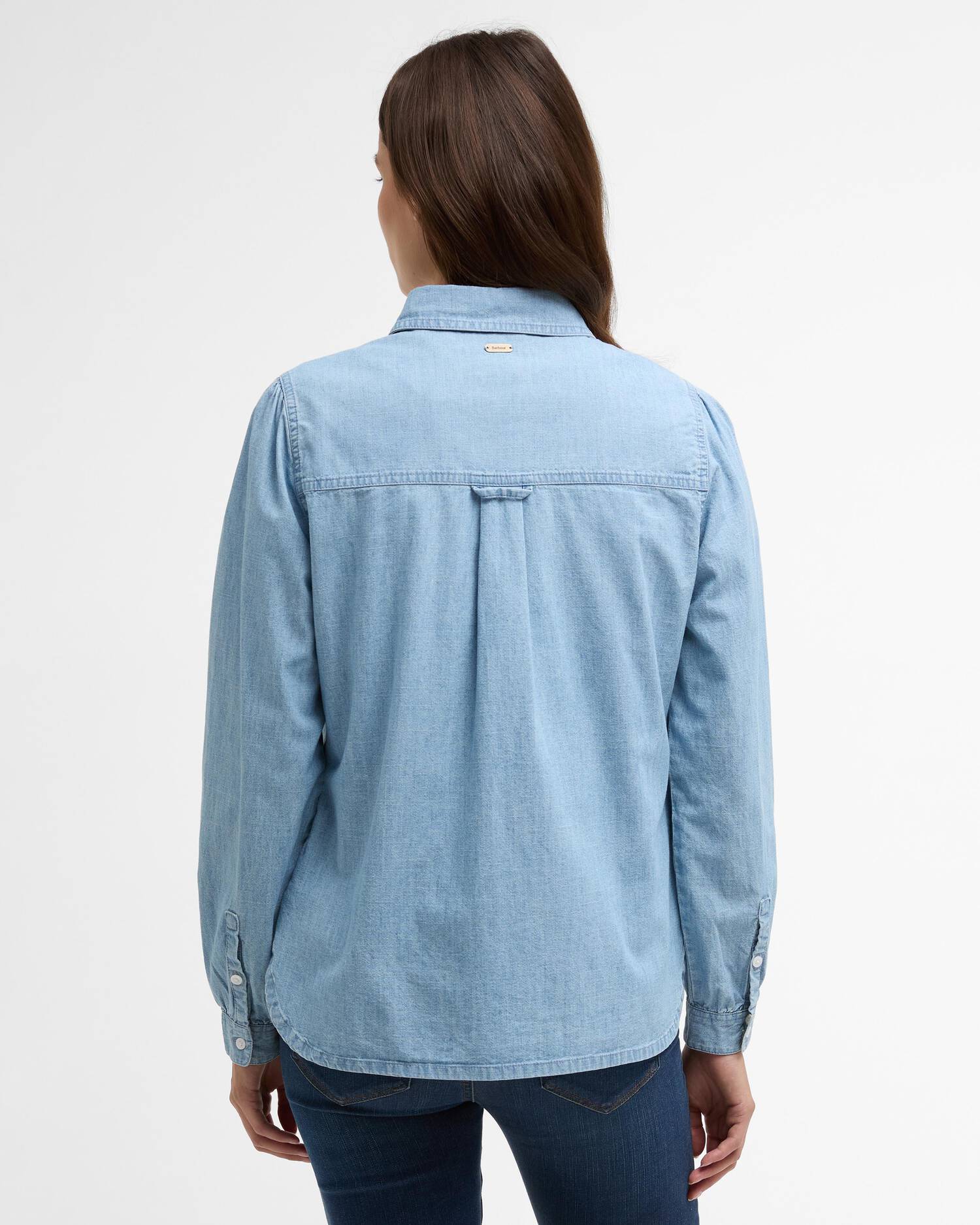 Barbour Chambray Zaria Shirt #Colour_Chambray