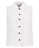 Barbour White Melody Shirt #Colour_White