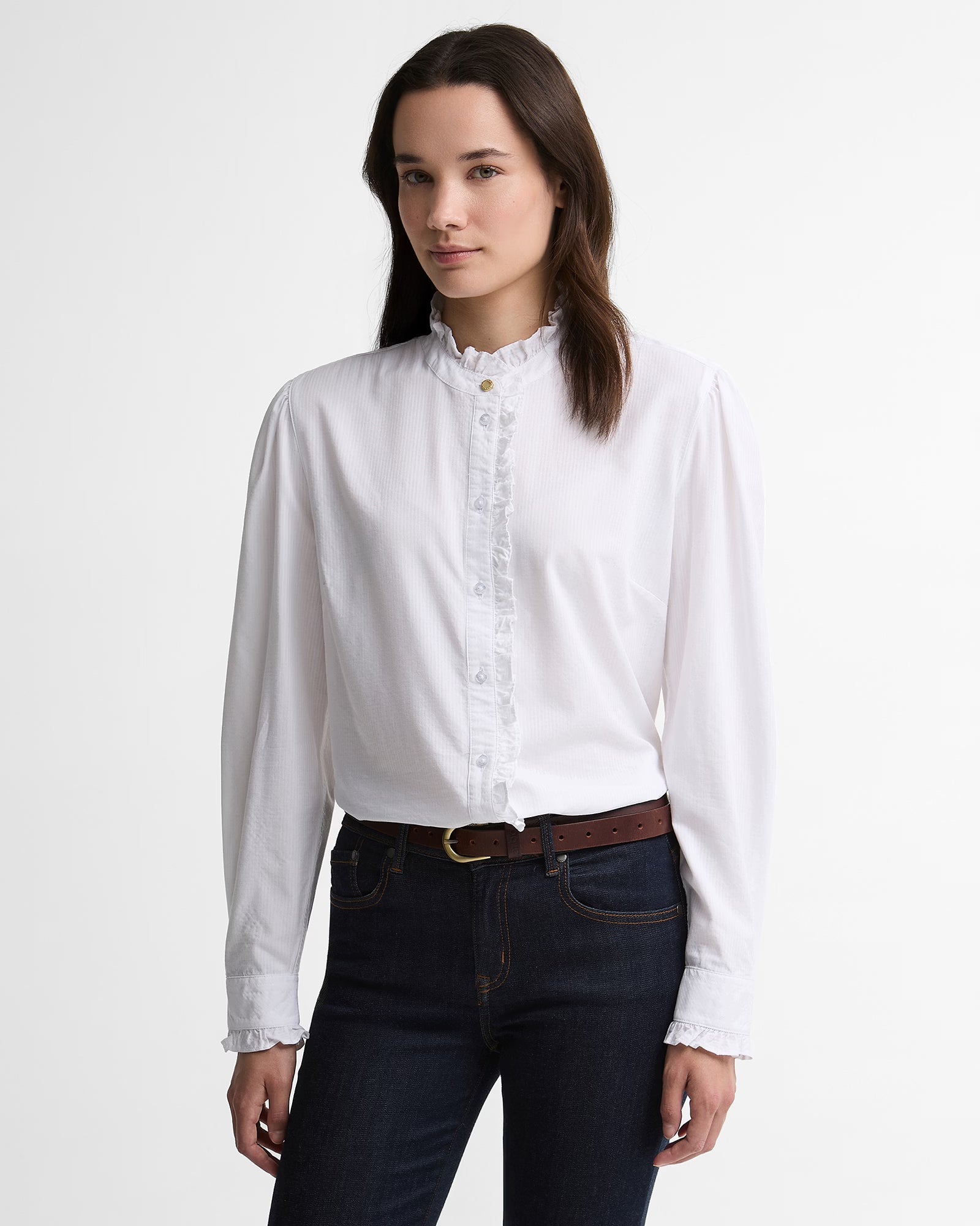 Barbour Clemency Shirt #Colour_White