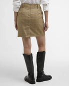 Barbour Soft Blue Tweed Petunia Mini Skirt #Colour_Soft Blue Tweed