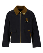 Barbour Dark Navy/Dress Icons Spey Showerproof Jacket #Colour_Dark Navy/Dress