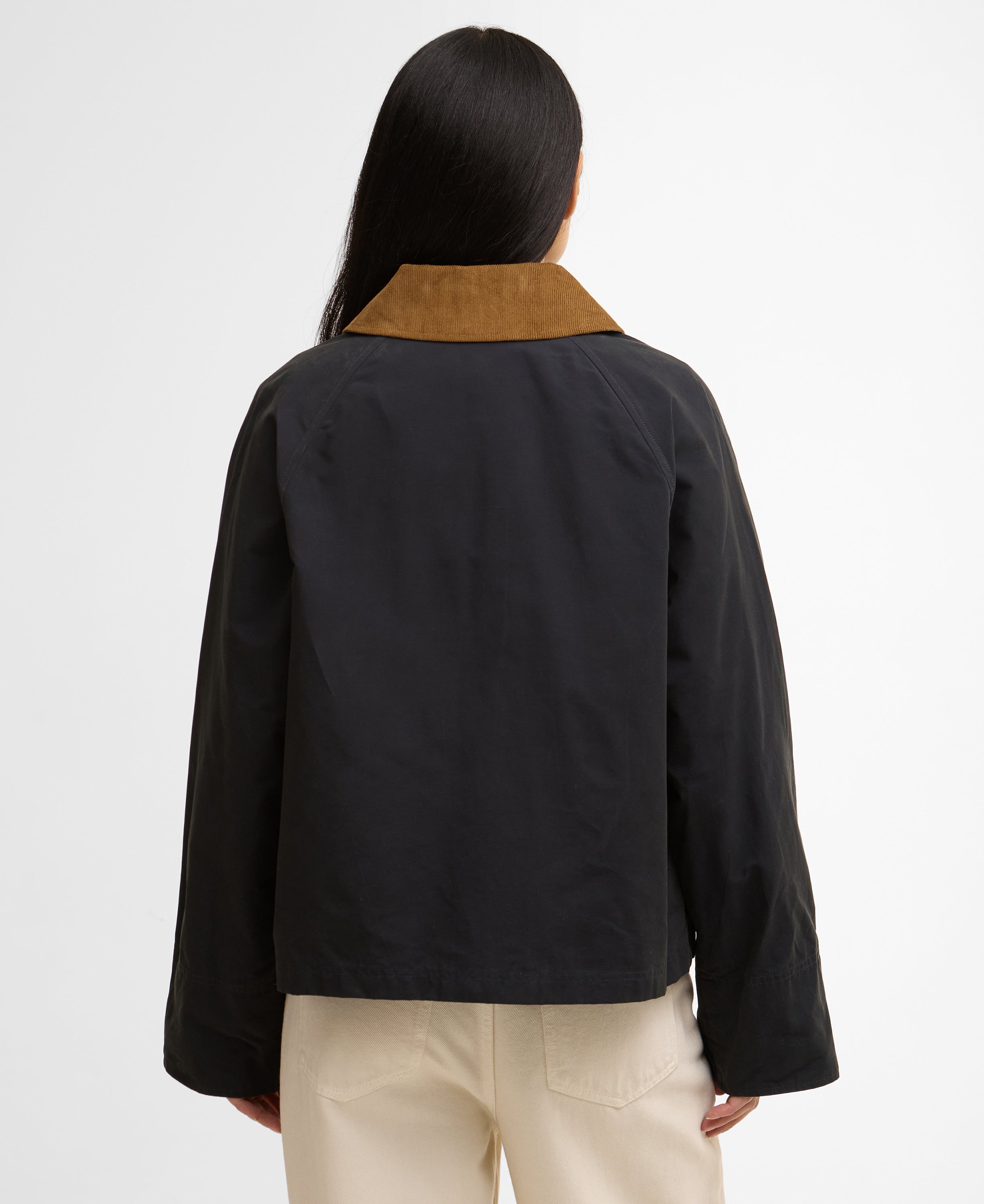 Barbour Dark Navy/Dress Icons Spey Showerproof Jacket #Colour_Dark Navy/Dress