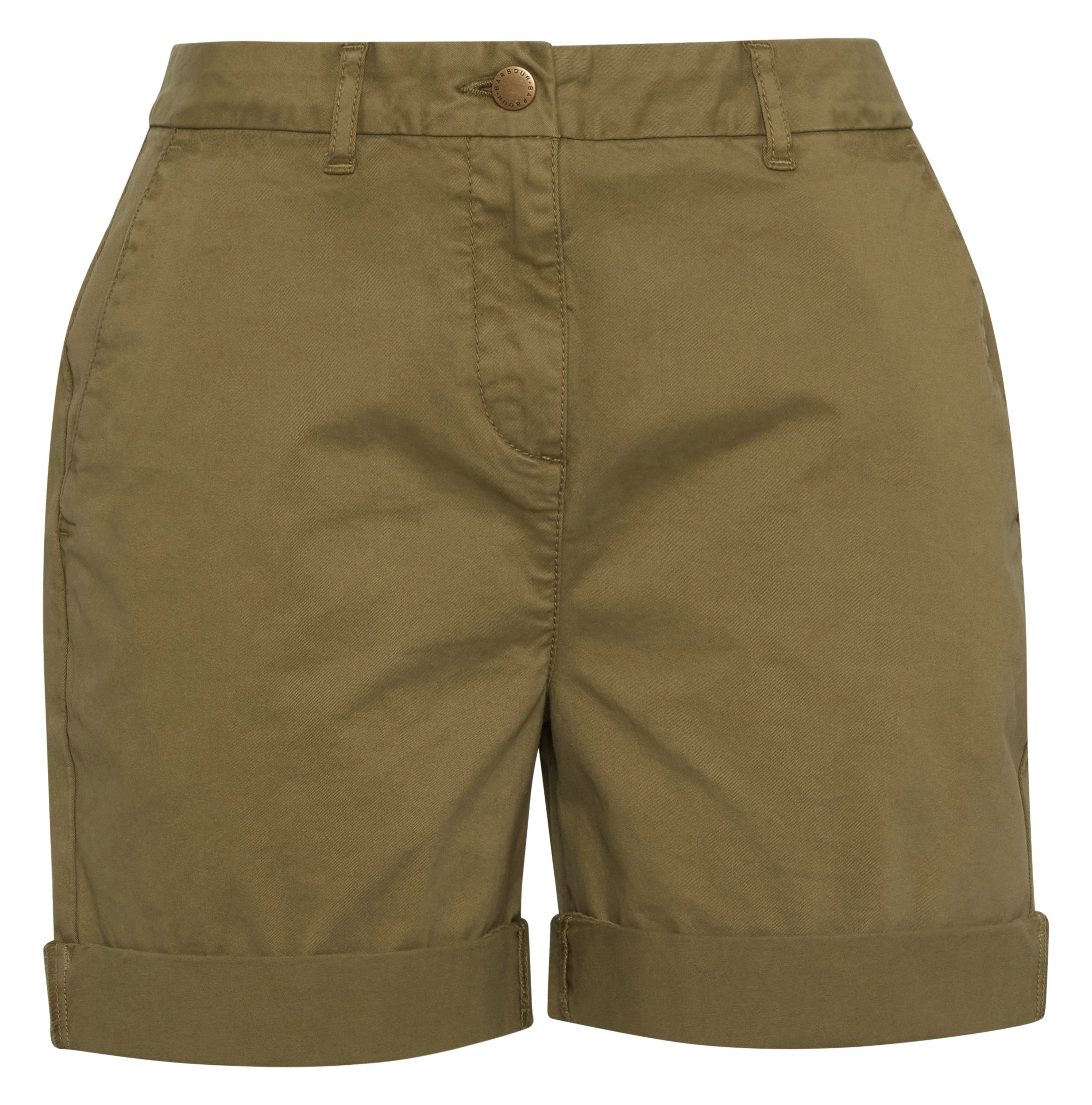 Barbour Khaki Barbour Chino Short-OUTLET #Colour_Khaki