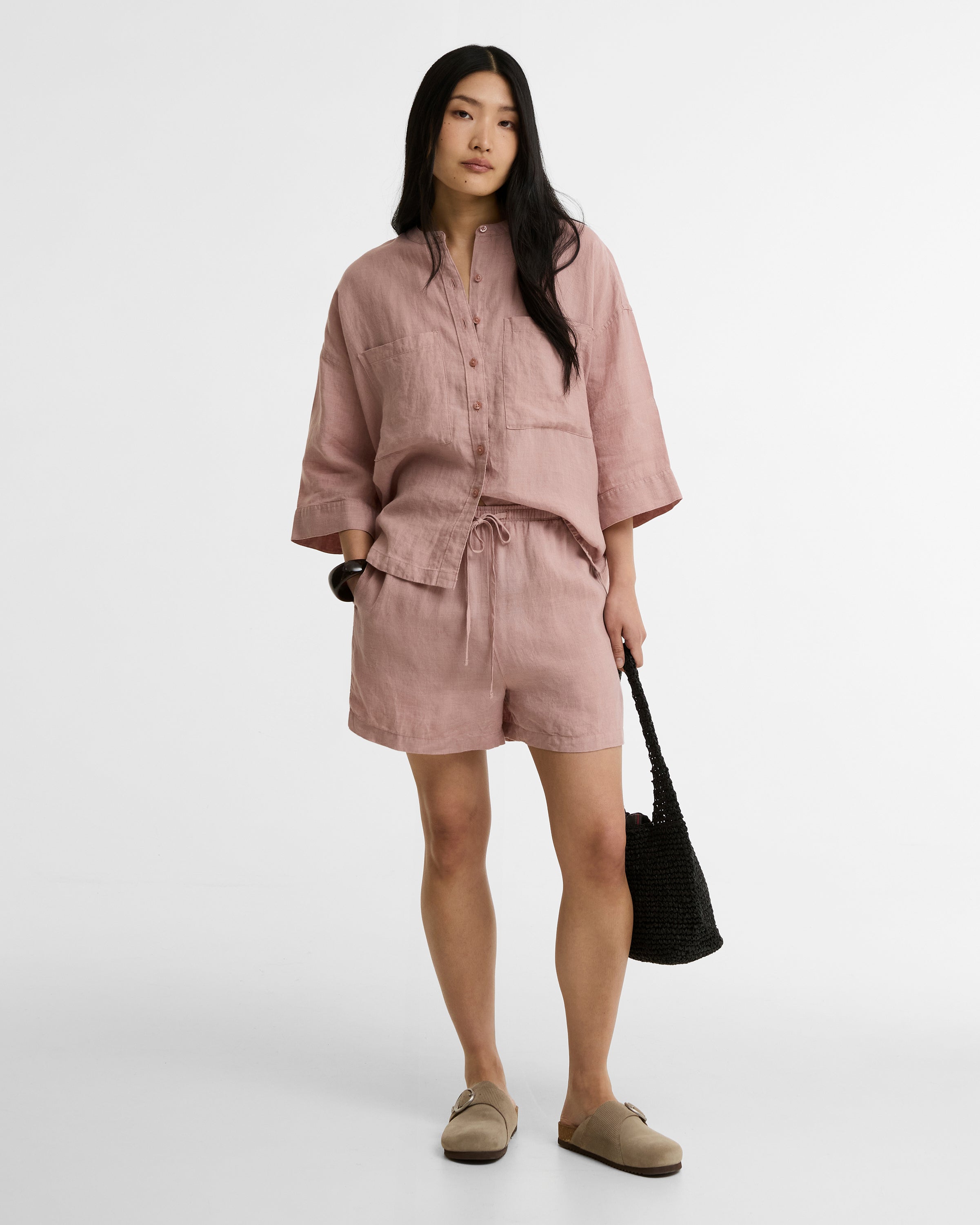 Barbour Gardenia Oakley Shorts #Colour_Gardenia