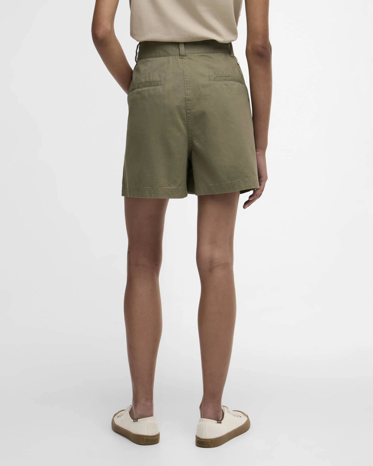 Barbour Dusky Green Fern Shorts #Colour_Dusky Green