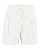 Barbour White Fern Shorts #Colour_White