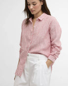 Barbour White Fern Shorts #Colour_White