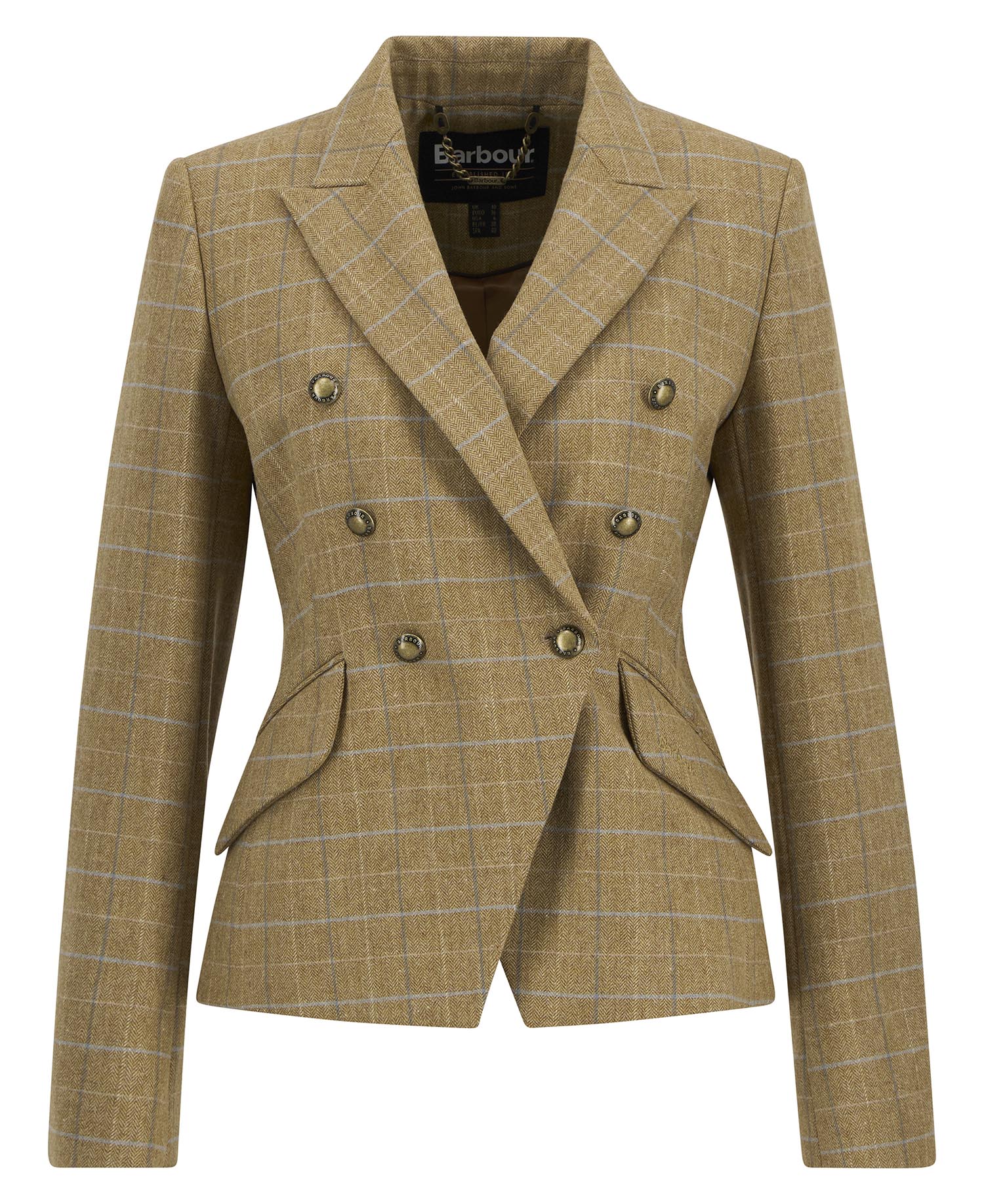 Barbour Soft Blue Wisteria Tailored Blazer #Colour_Soft Blue