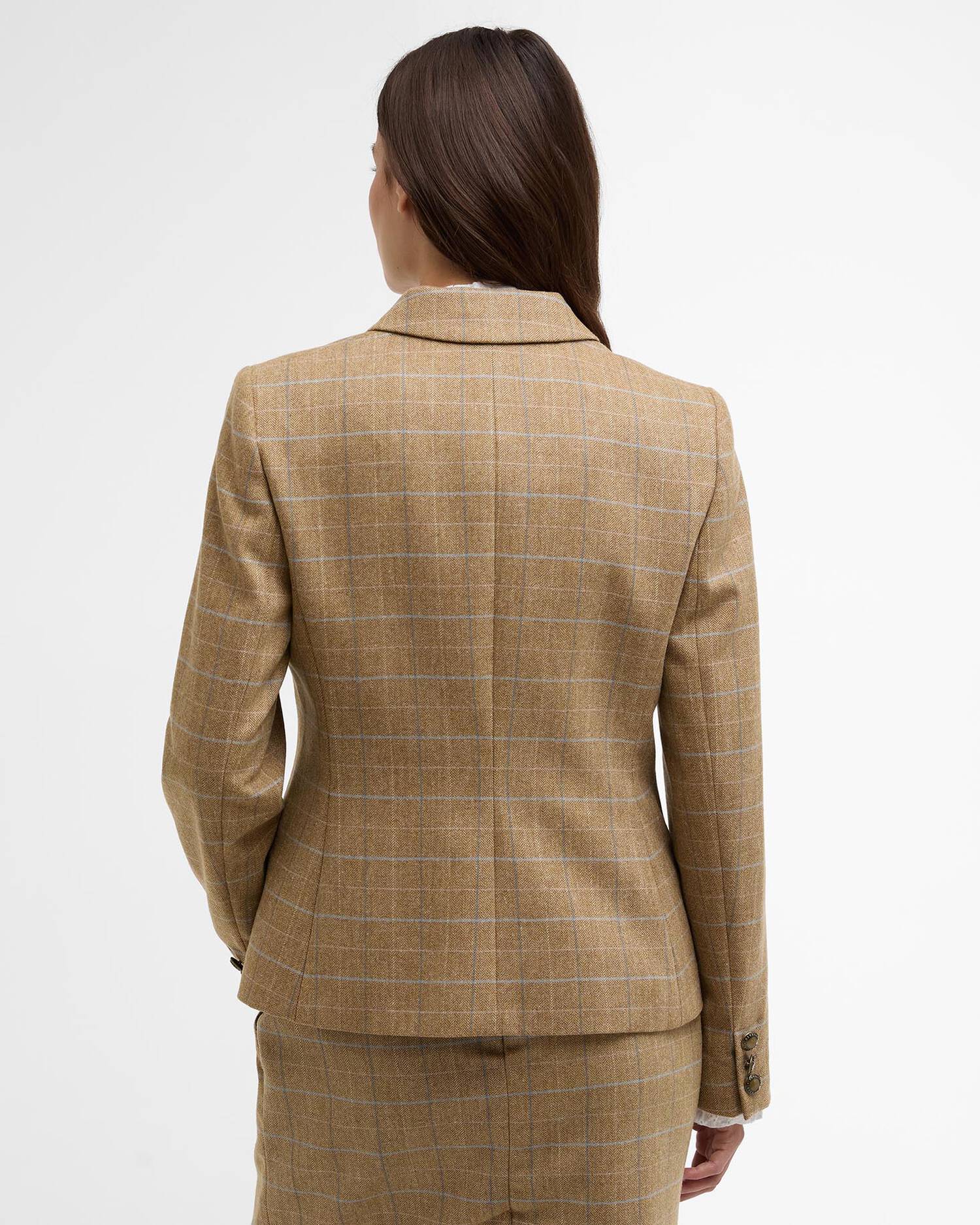 Barbour Soft Blue Wisteria Tailored Blazer #Colour_Soft Blue