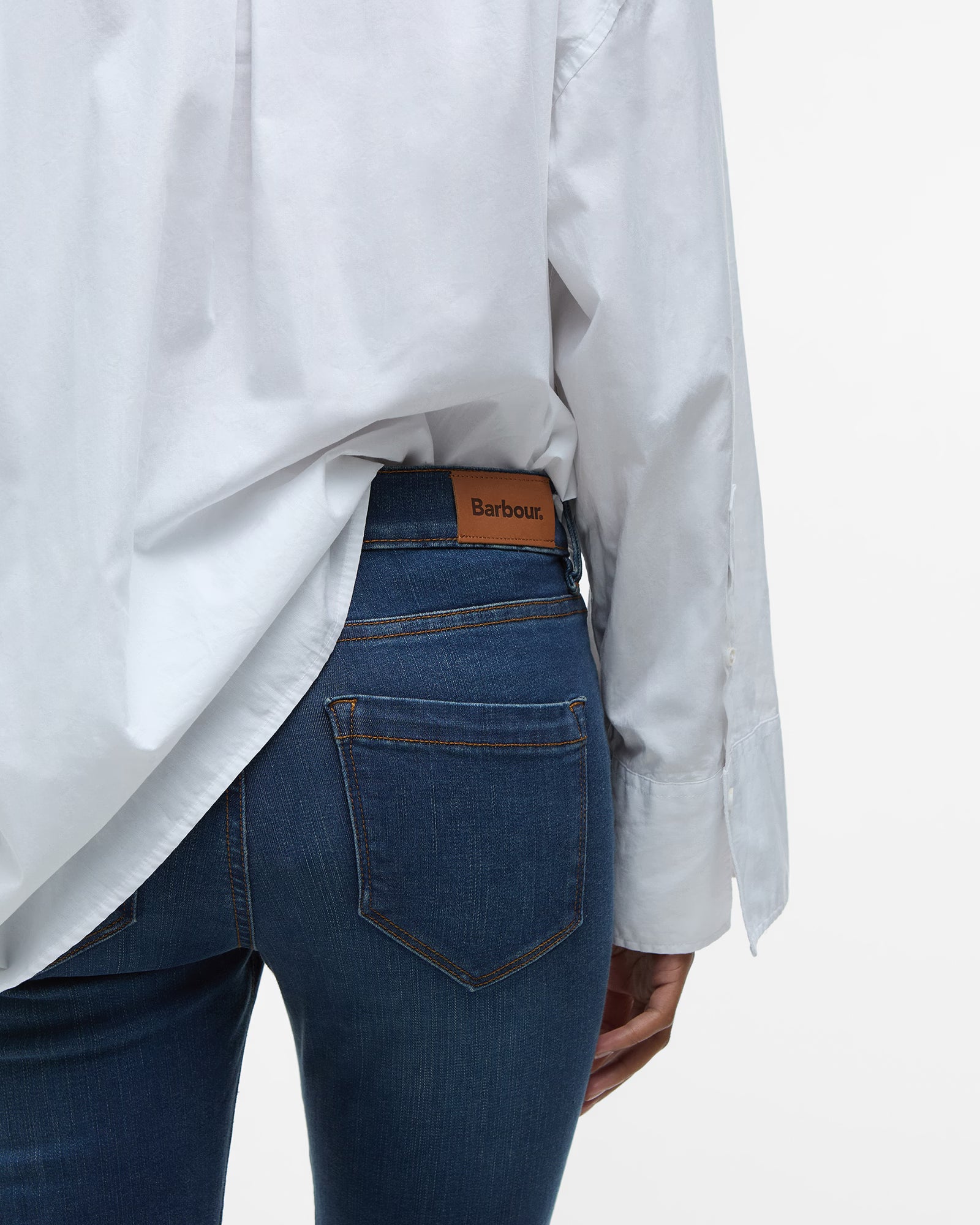 Barbour Essential Slim Jeans #Colour_Rinse Wash