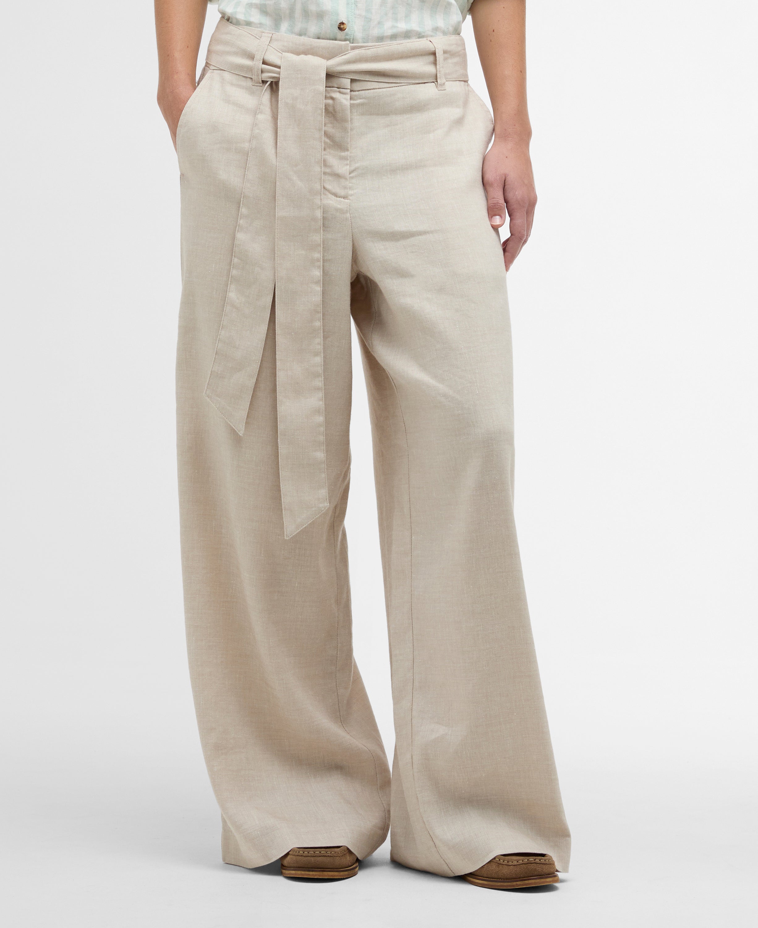 Barbour Mist Gabby Trousers #Colour_Mist