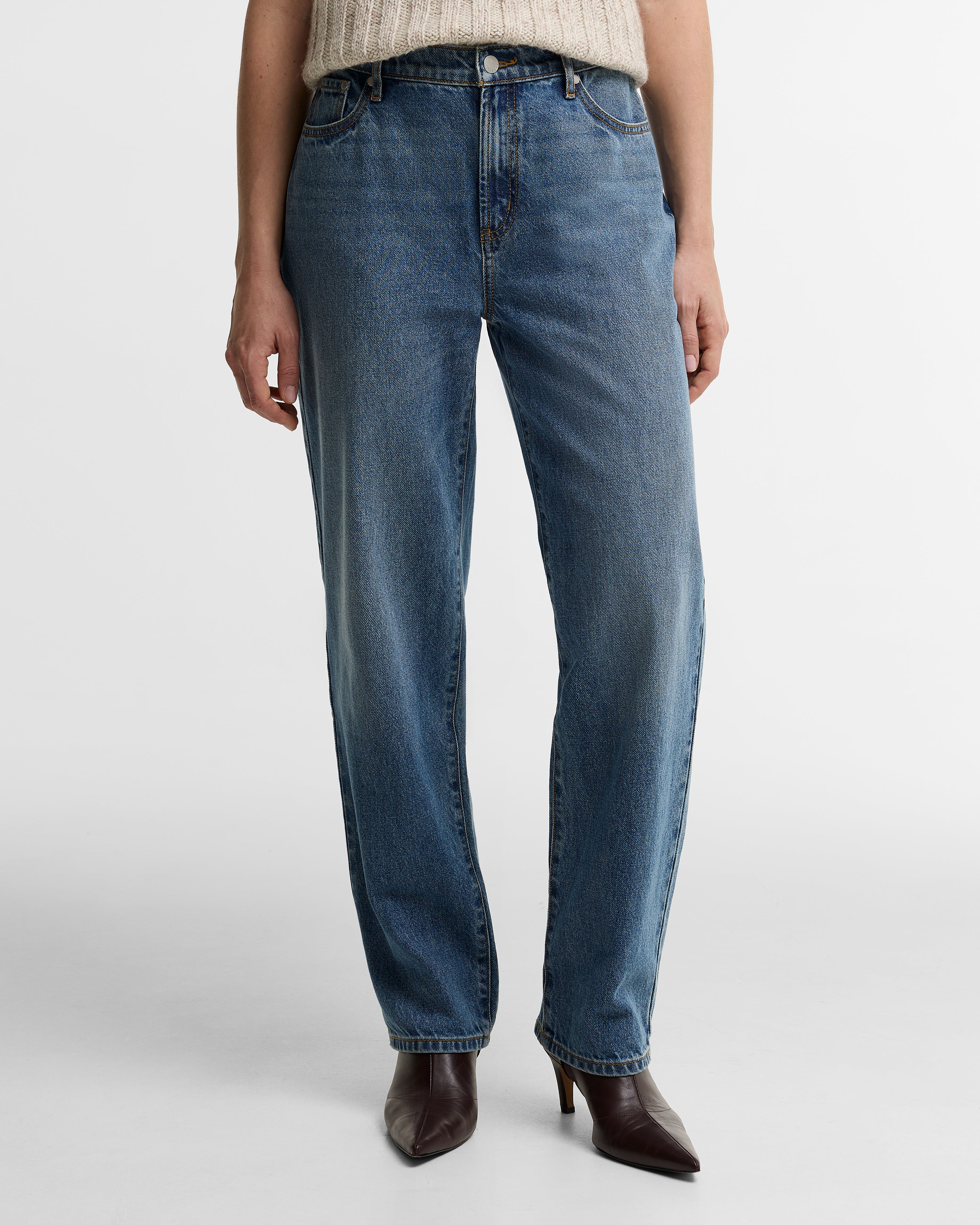 Barbour Adalyn Jeans #Colour_Mid Blue
