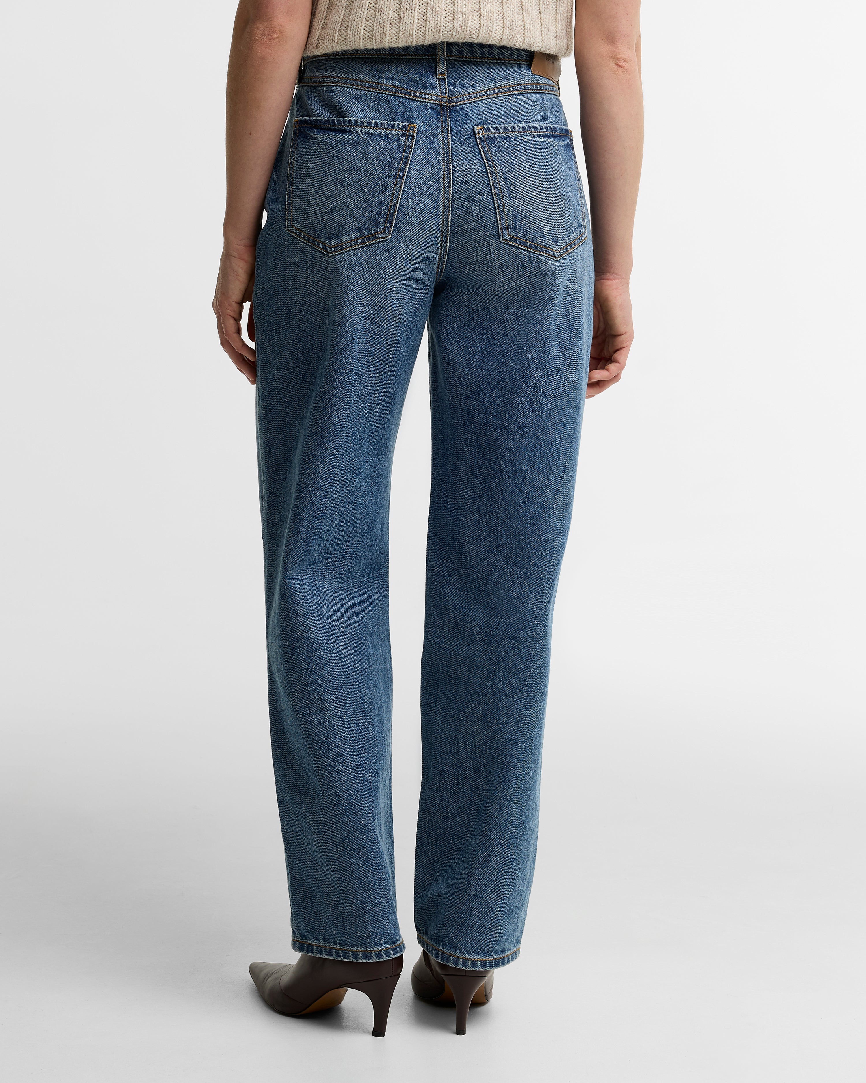 Barbour Adalyn Jeans #Colour_Mid Blue