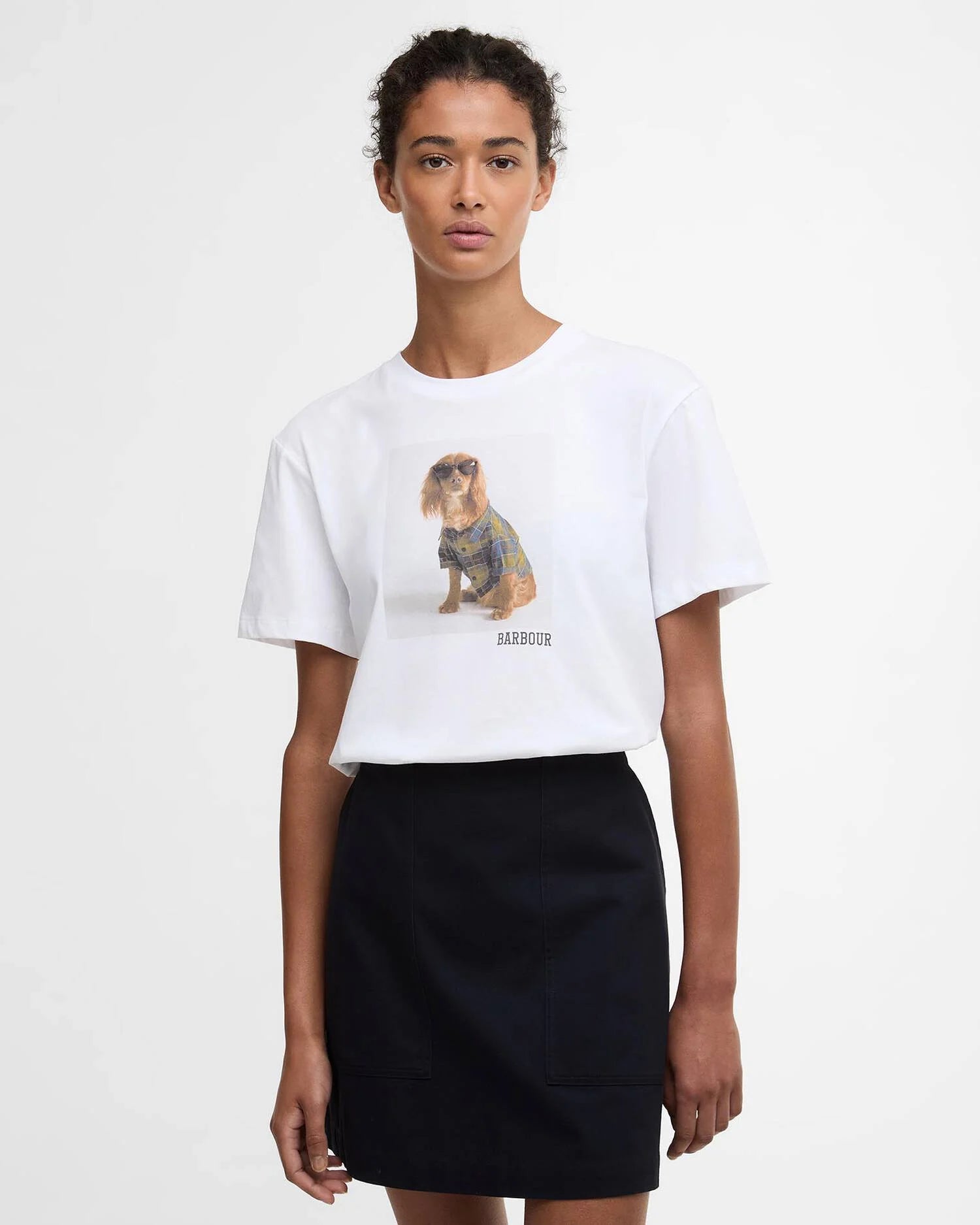 Barbour White Marine T-Shirt #Colour_White