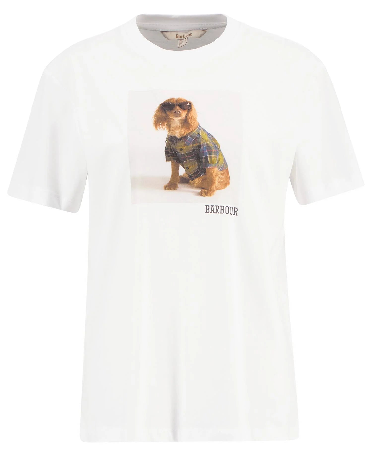 Barbour White Marine T-Shirt #Colour_White