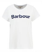 Barbour White Hartland T-Shirt #Colour_White