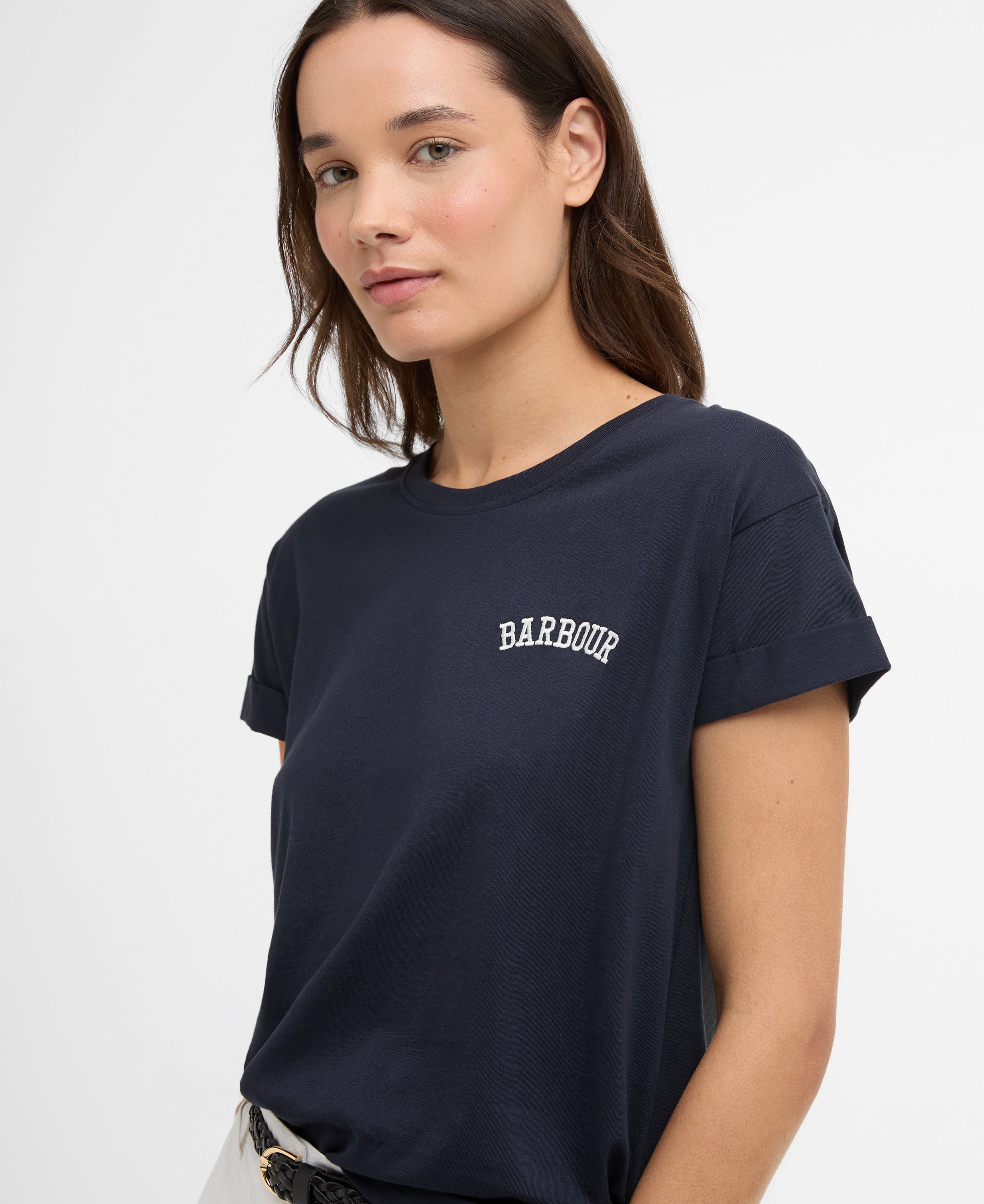 Barbour Navy Bede T-Shirt #Colour_Navy