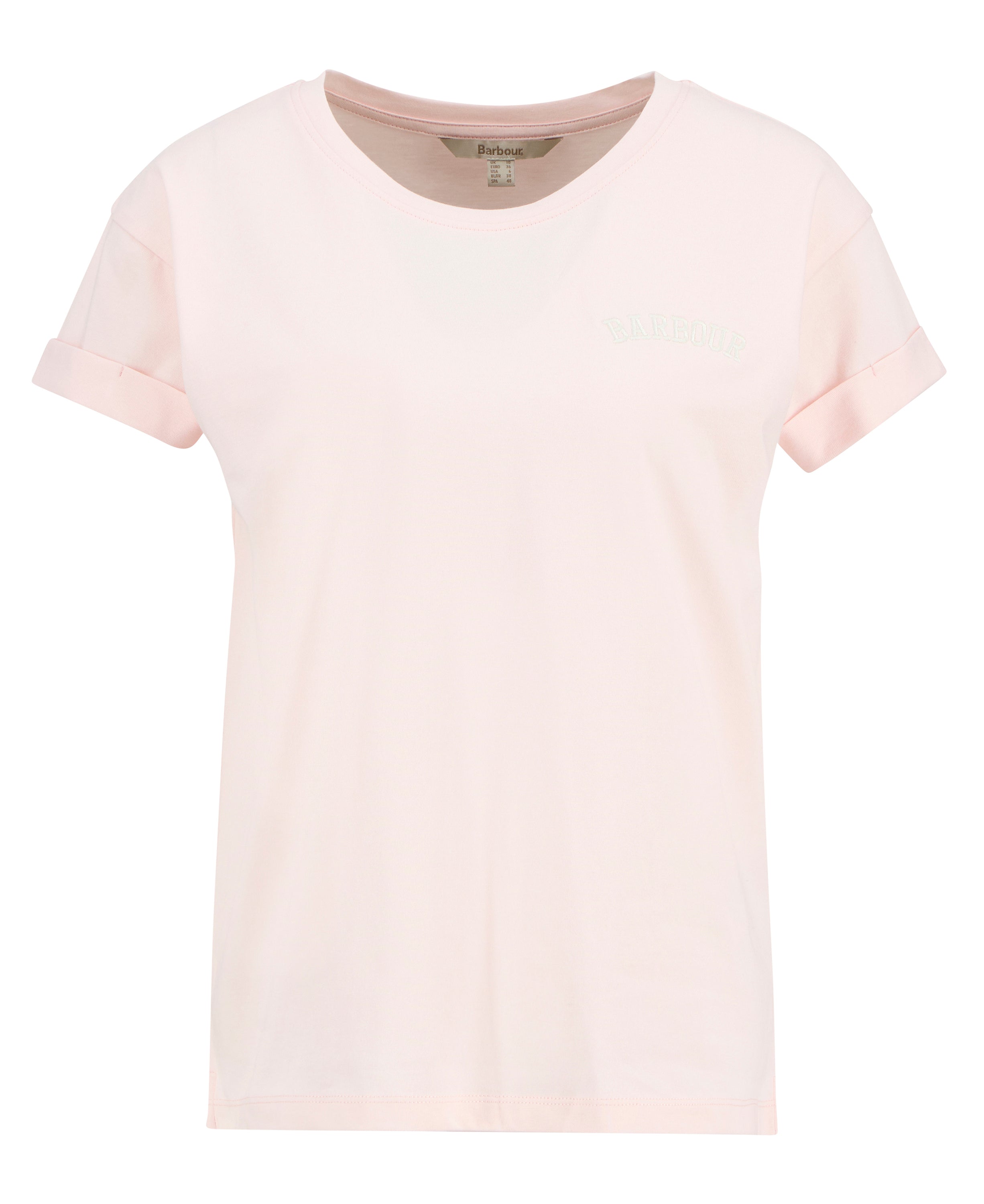 Barbour Pink Bede T-Shirt #Colour_Pink