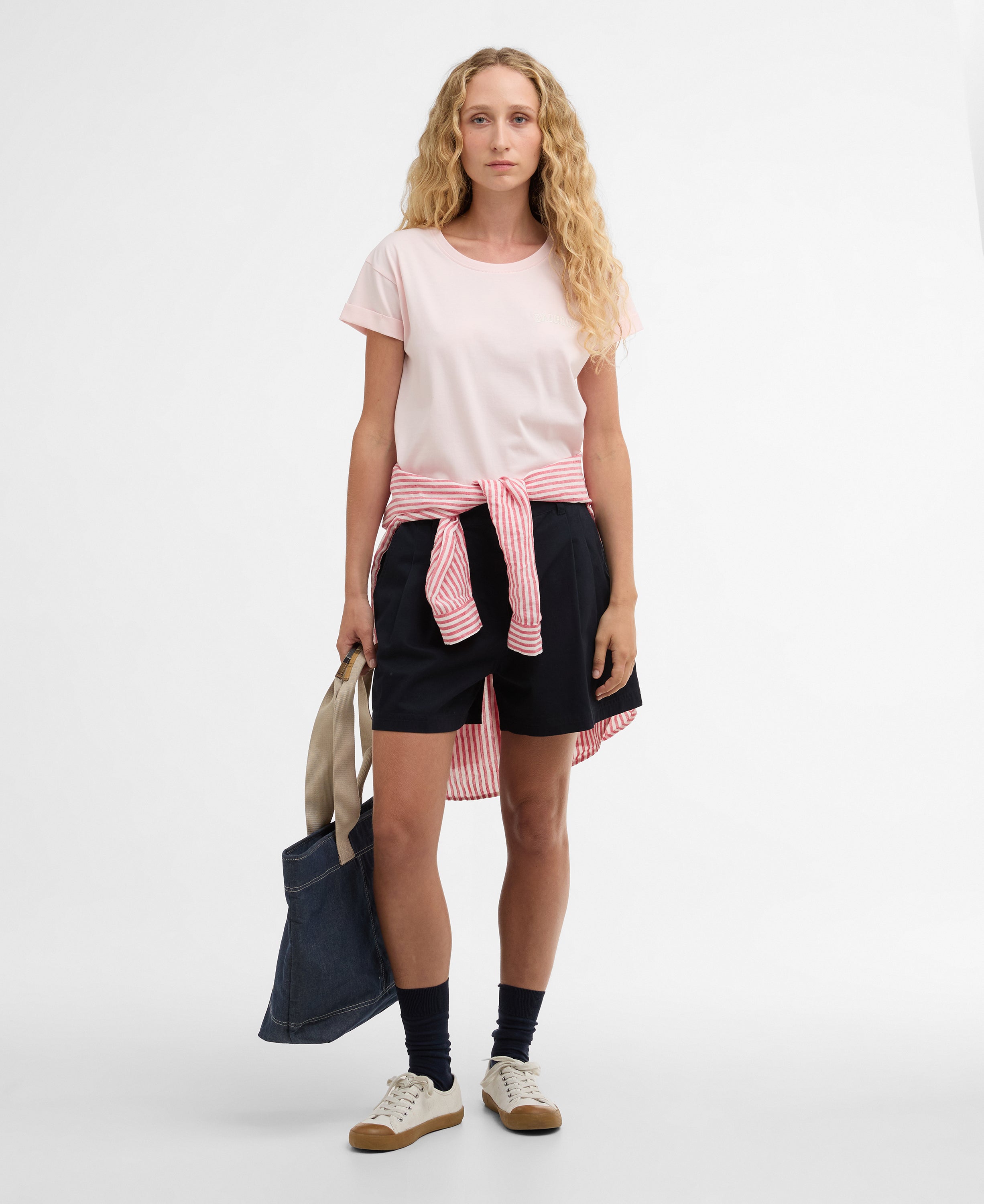 Barbour Pink Bede T-Shirt #Colour_Pink