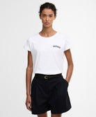 Barbour White Bede T-Shirt #Colour_White